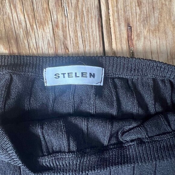 Stelen Women’s Black Sleeveless Maxi Dress Size Small Party Cocktail EUC - Picture 5 of 10